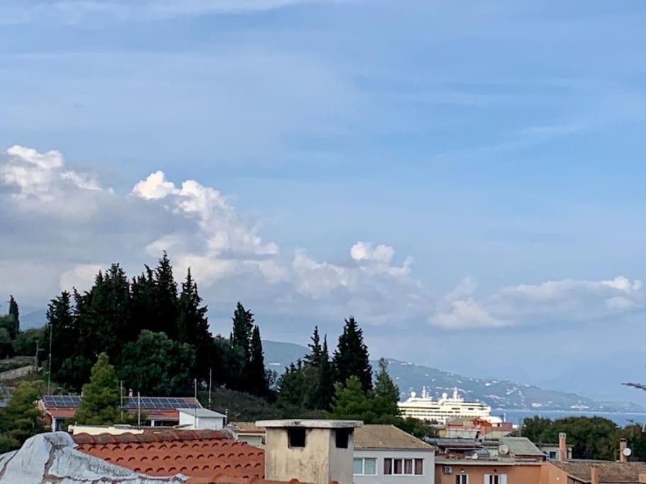 Panoramic Penthouse Corfu Town With Amazing Views Διαμέρισμα Εξωτερικό φωτογραφία